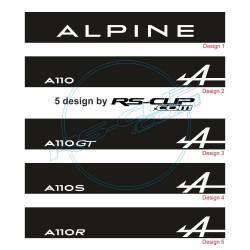 Pare soleil ALPINE A110 A110GT A110S A110R