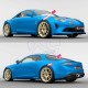 Kit double bande autocollante BLEU ROUGE pour ALPINE A110 A110S PURE LEGEND