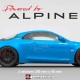 2 stickers Powered by ALPINE