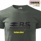 PROMO RS PERFORMANCE Tshirt homme silhouette carbon look