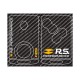 Sticker Clé 4 boutons RS PERFORMANCE RENAULT SPORT look carbone