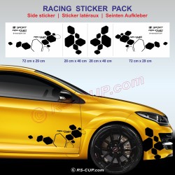 RS DESIGN decals for Renault MEGANE 2 RS