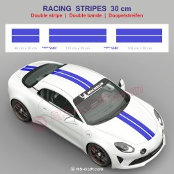 Kit sticker triple bandes 27 cm de large pour ALPINE A110