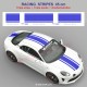 Kit sticker triple bandes 27 cm de large pour ALPINE A110