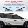 Kit sticker RS SPORT pour Dacia JOGGER