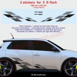 RS-ULTIME decals for Renault CAPTUR CLIO 5 E-TECH MEGANE