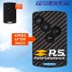 Sticker Clé 4 boutons RS PERFORMANCE RENAULT SPORT look carbone